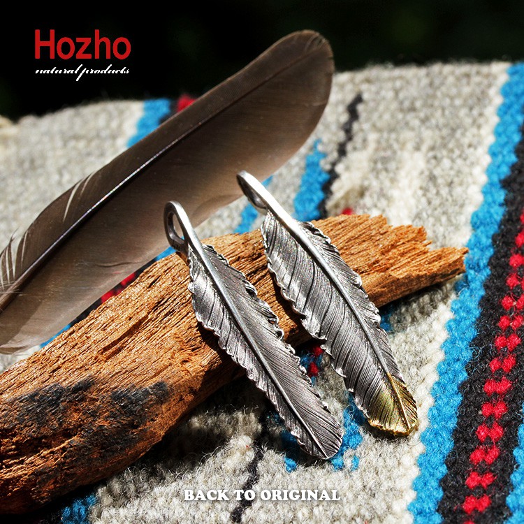 Hozho Silver Hozho Silver 4020 Gold Eagle シルバーバングル