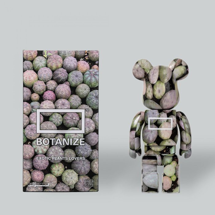 MEDICOM TOY × BOTANIZE BE@RBRICK 400% 聯名合作+ PLA POT | 蝦皮購物