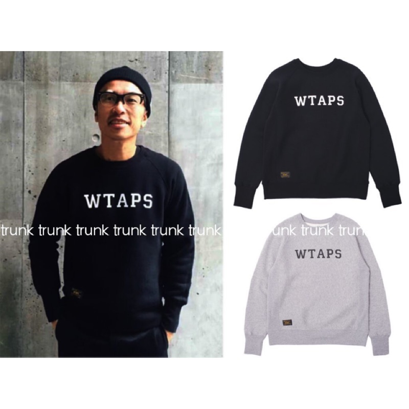 2017AW WTAPS DESIGN CREW NECK SWEATSHIRT 大學T 現貨在店