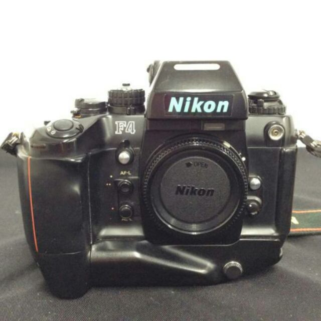 老機師單眼相機傳統nikon f4 mb21 | 蝦皮購物