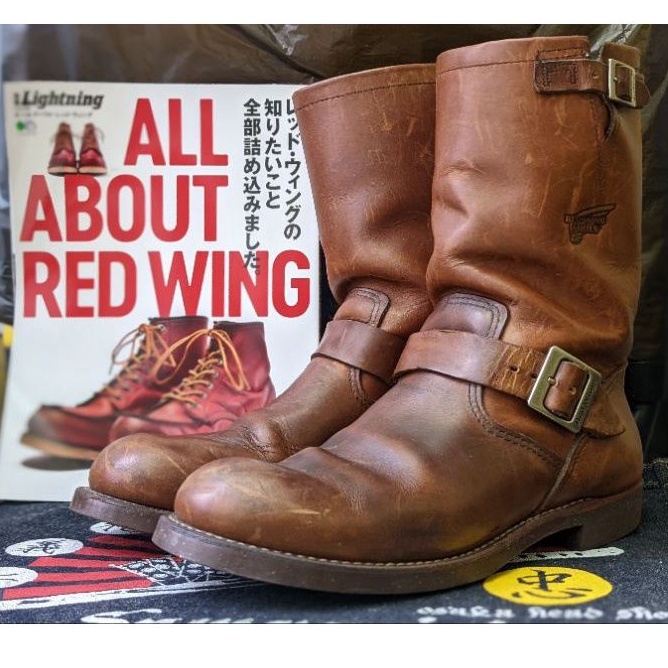 red wing 2972 工程師靴瘋馬皮1907 9111同款咖啡色engineer boots