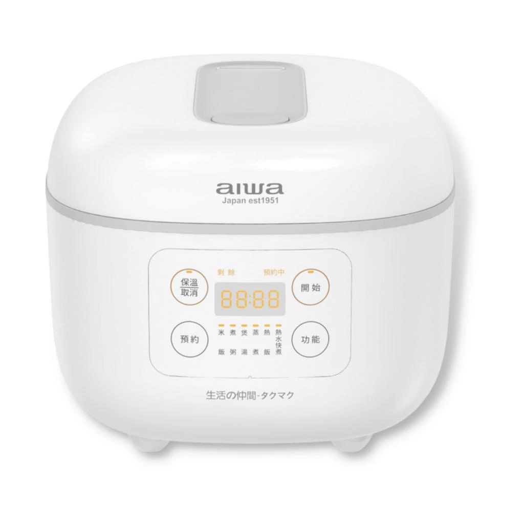 【廚房裡的溫度美學】AIWA 愛華 4L微電腦多功能電子鍋 (RC-8)：用一碗暖心米飯，點亮你的美好生活