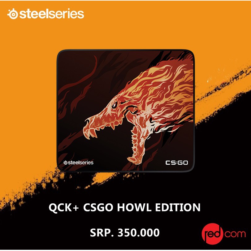 Qck 限量 Howl 版 : 賽睿 推出 Rival 310 CS:GO Howl 滑鼠 和 QcK+ Limited 滑鼠墊 – YDWZQK