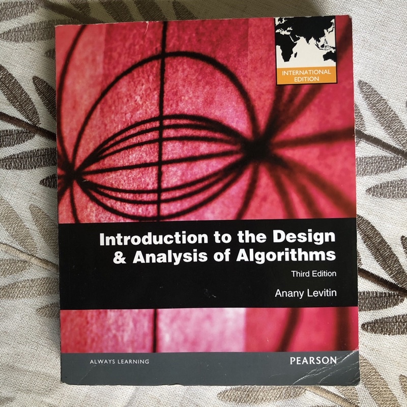 Introduction to the Design and Analysis of Algorithms, 3/e | 蝦皮購物