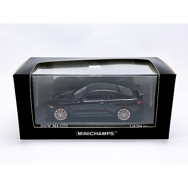 秉田屋】現貨Minichamps BMW M4 GTS F82 2016 橘色輪圈黑1/43