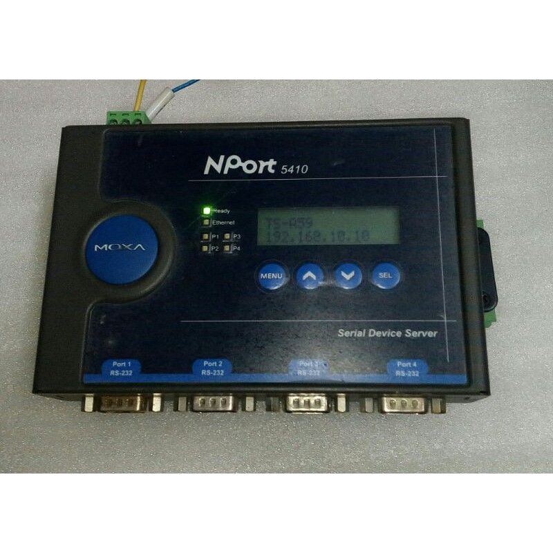 Moxa NPort 5100 serie 1 poort RS-232/422/485 seriële device servers