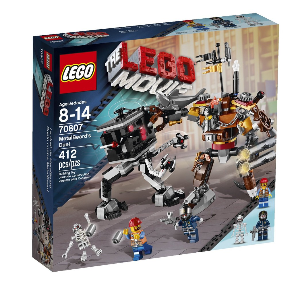【積木樂園】LEGO樂高 樂高玩電影系列70807 決戰鐵鬍子 | 蝦皮購物