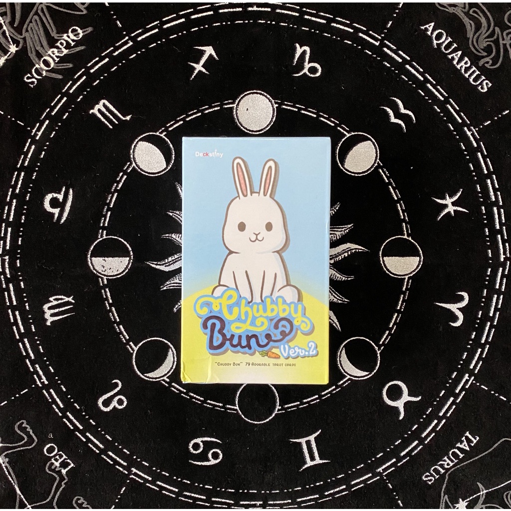 「寶時玄境」泰國可愛兔子塔羅牌 Chubby Bun Rabbit Tarot 英文訂制卡牌 桌游 | 蝦皮購物
