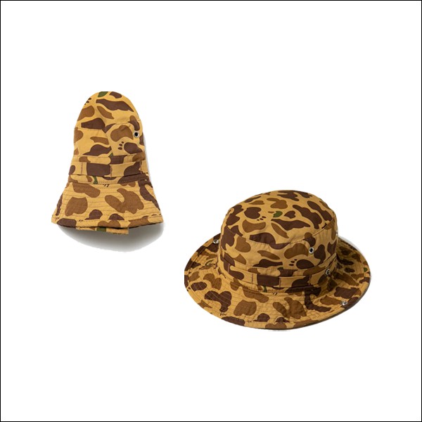 *ZEUS*HUMAN MADE® DUCK CAMO BUCKET HAT/獵鴨迷彩 漁夫帽 獵人帽 HM帽 人類製造