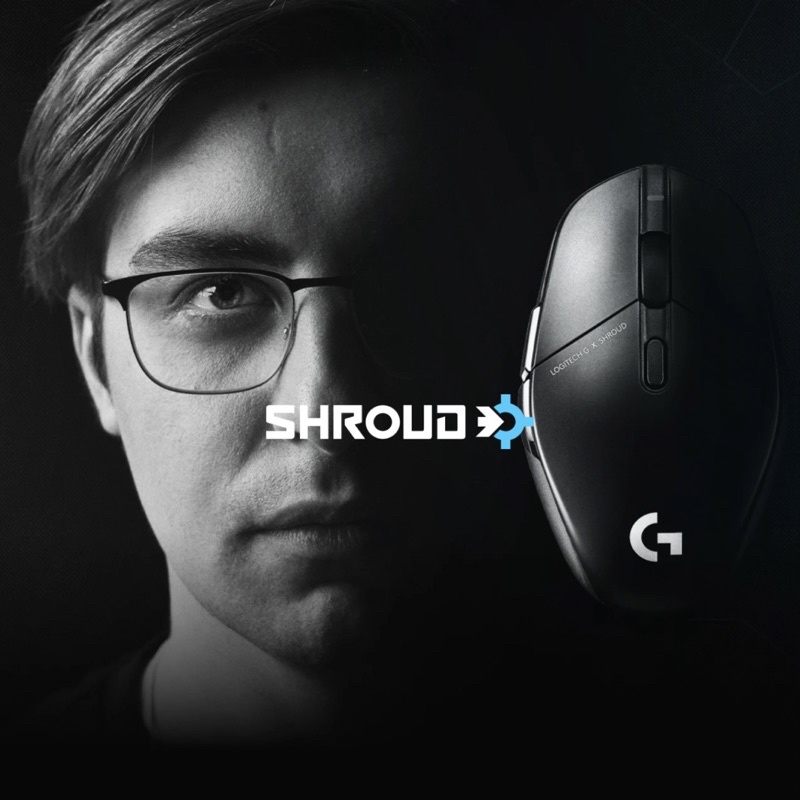 預約中！ Shroud 羅技 Logitech G303 G系列 電競滑鼠 限量款 PUBG APEX COD