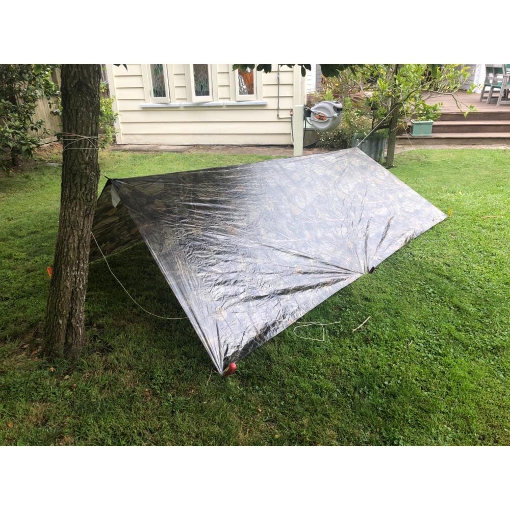 7' x 9' Flat Tarp - UL 1P Backpacking Shelter | Zpacks