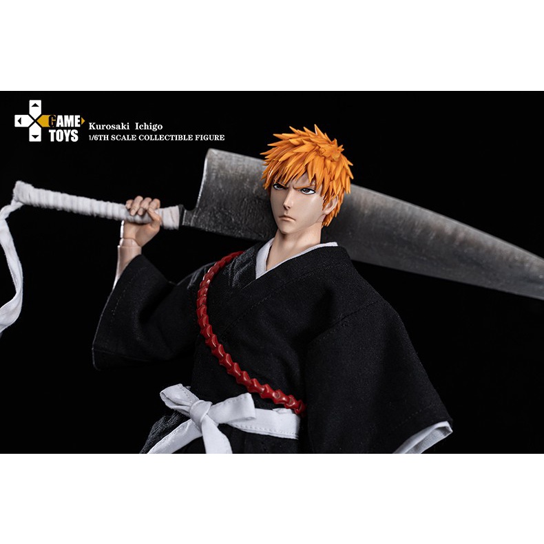 GAMETOYS Bleach死神死神代理死神虛化黑崎一護一護1/6 豪華版雙 GAMETOYS Bleach死神死神代理死神虛化黑崎一護一護1/6 豪華版雙