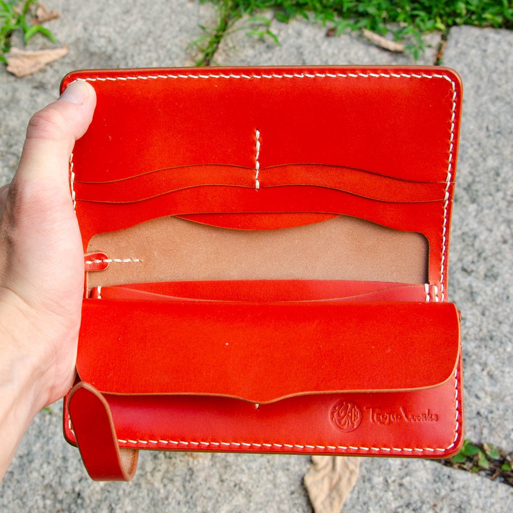 牛仔偵探猛貨到! 天神Tenjin Works LW06 Long Wallet 櫪木多脂