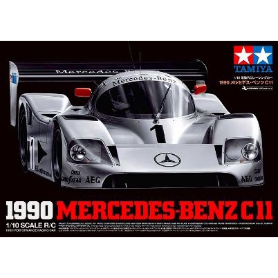 boyshobby TAMIYA 47484 1990 Mercedes-Benz C11 1/10 復刻電動平跑車