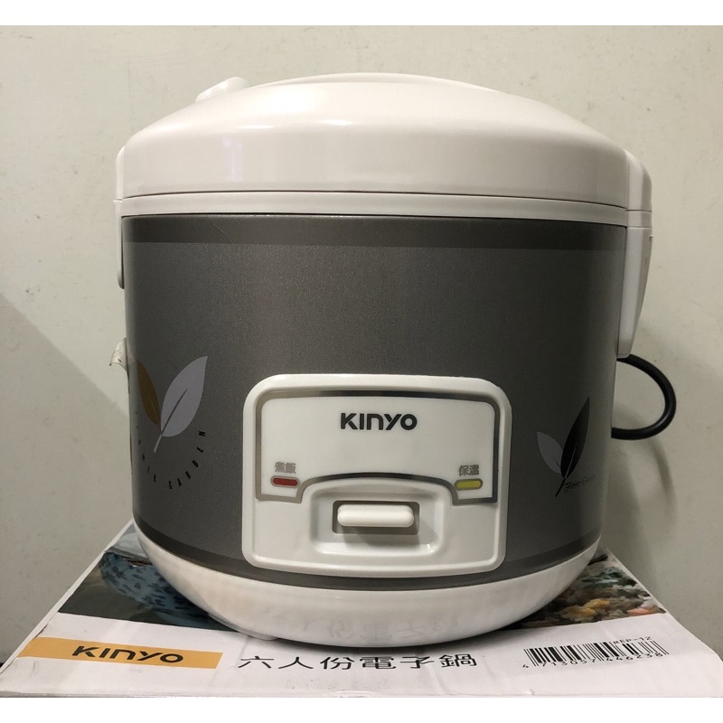 【KINYO耐嘉】二手 六人份 電子鍋 小家庭 附量杯 附飯匙 免運費 | 蝦皮購物