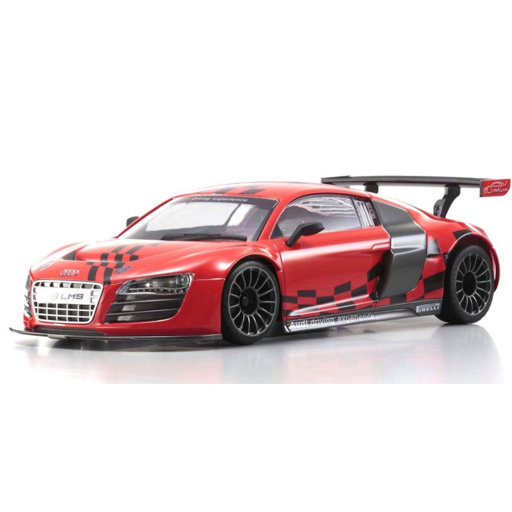 復刻版KYOSHO MINI-Z ASC車殼奧迪Audi R8 LMS Driving 紅/黑色
