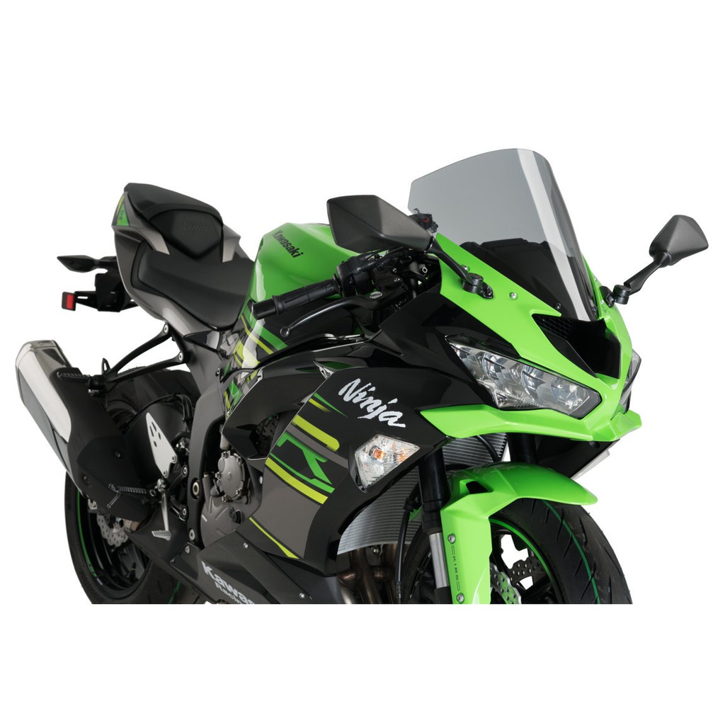 93 MOTO】 PUIG Kawasaki ZX-6R ZX-636 19-22年R-RACER 風鏡擋風鏡 