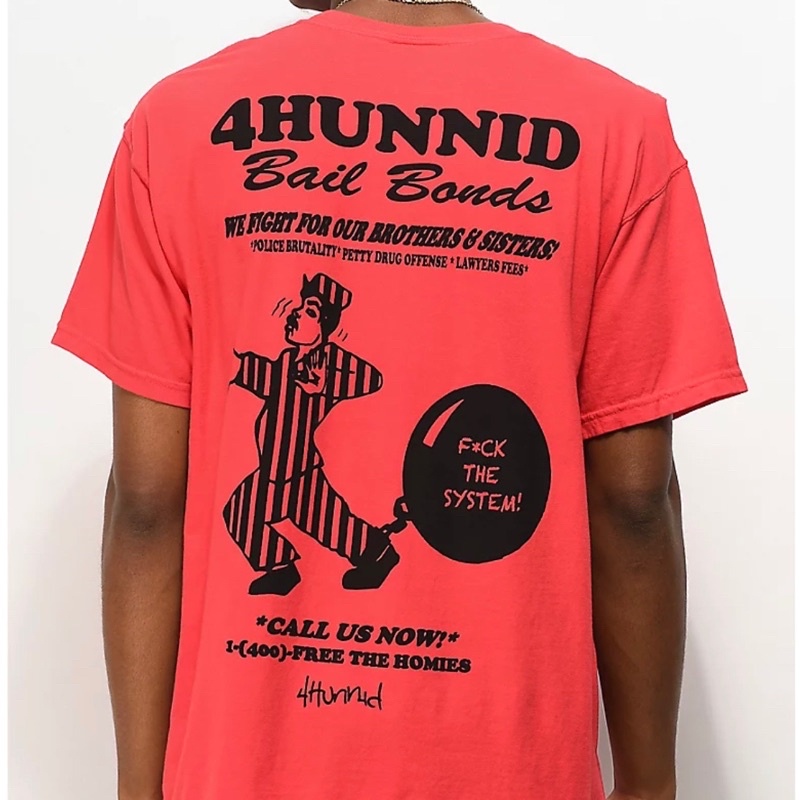 4Hunnid Fourever Hollow 4 White Long Sleeve T-Shirt