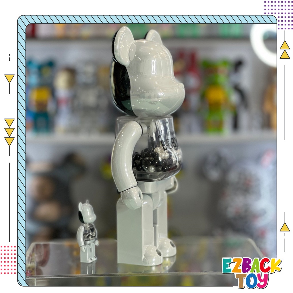 Ezback 藝立倍】Be@rbrick 500% MY FIRST B@BY innersect 珍珠白千秋