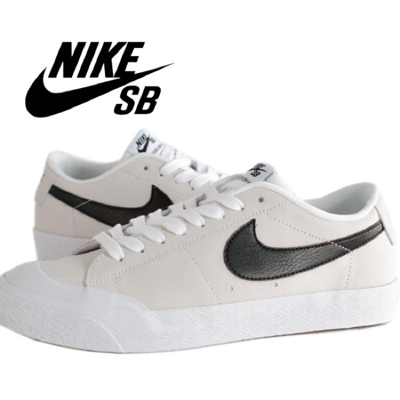 US11u002612]Nike SB zoom blazer low XT白色黑勾休閒鞋| 蝦皮購物