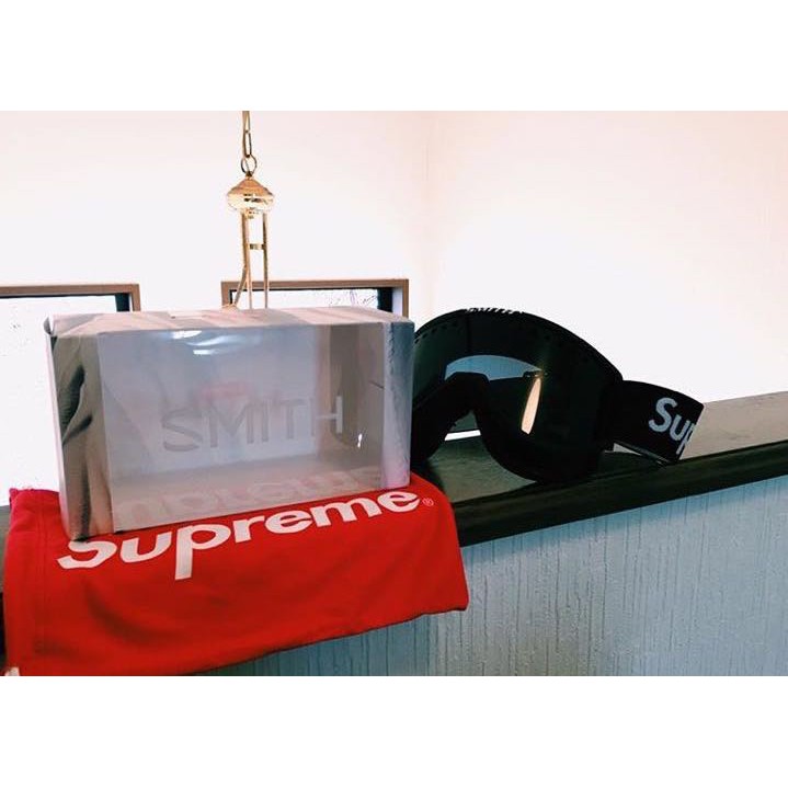 全新限量免運15AW Supreme Smith Cariboo OTG Ski Goggle 雪鏡黑