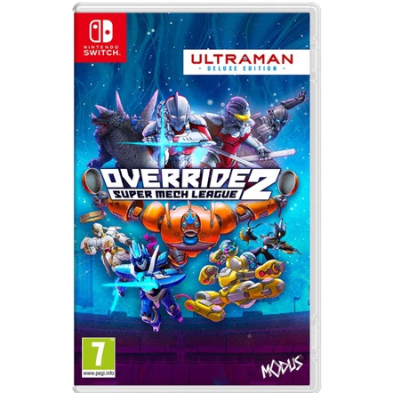 【艾達電玩】全新現貨 NS Switch OVERRIDE 2: 超級機甲聯盟 超人豪華版 奧特曼 歐版 中文版 | 蝦皮購物