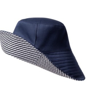 日本UVCUT防曬帽大S同款漁夫帽防紫外線遮陽帽雙面夏日系