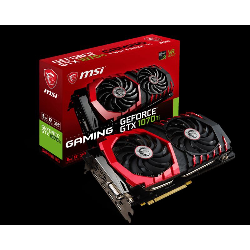 MSI GTX 1070 ti Gaming 8G 保內| 蝦皮購物