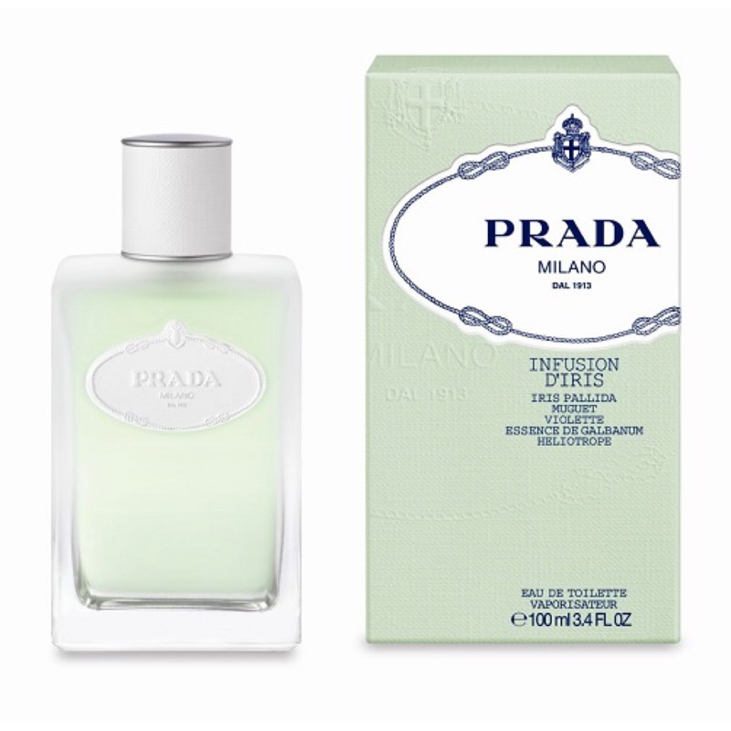 PRADA Infusion D'iris 鳶尾花女性香水(100ml ) | 蝦皮購物