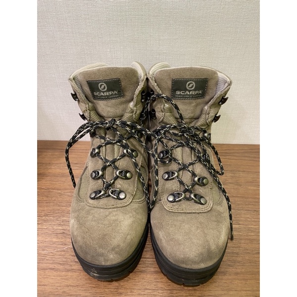 【義大利 SCARPA】GORE-TEX登山鞋 SP60023 (深棕STONE)