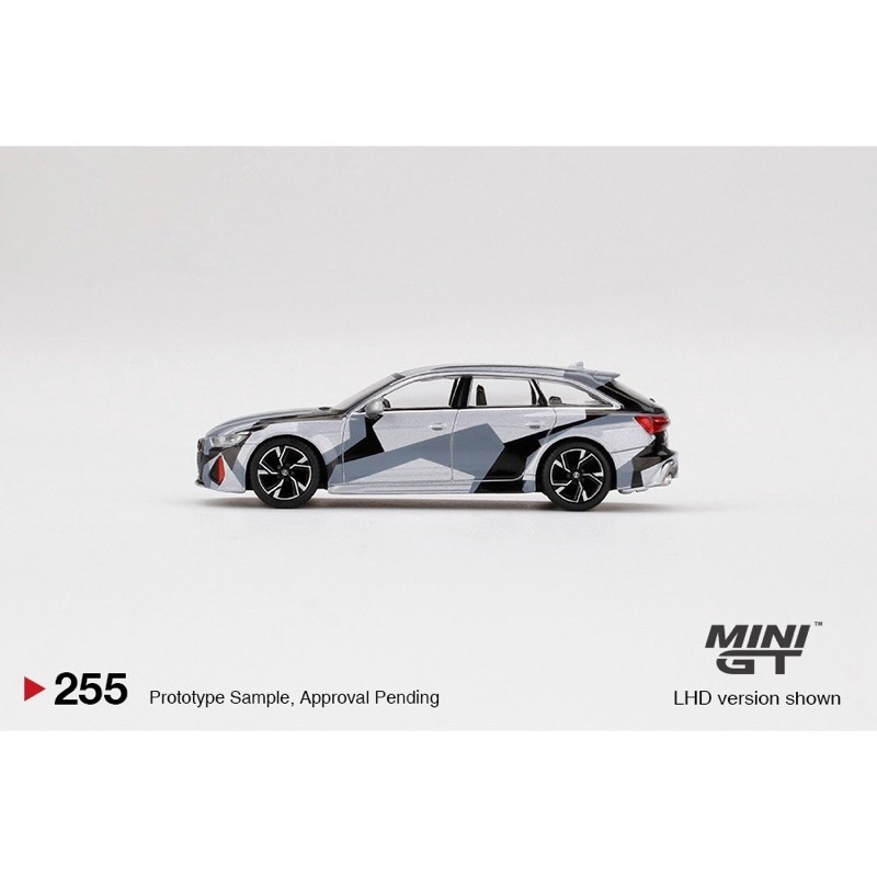 ミニカー MINI Avant Silver RS Audi 6 GT Digital