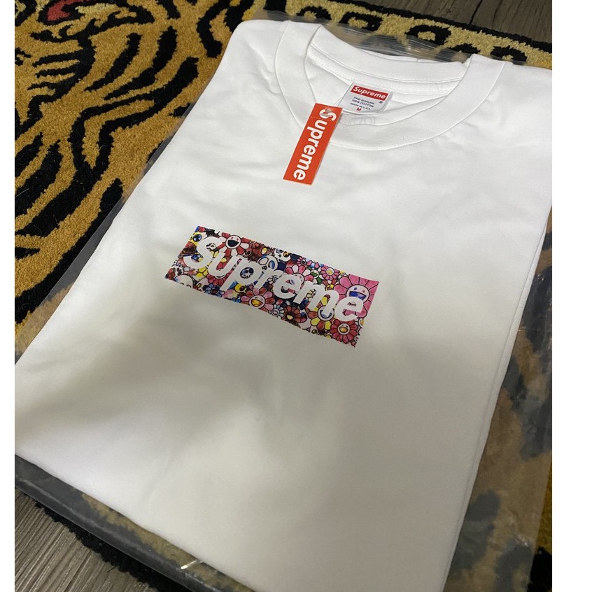Copy Remix】SUPREME 村上隆COVID-19 小花T恤BOGO BOX LOGO | 蝦皮購物