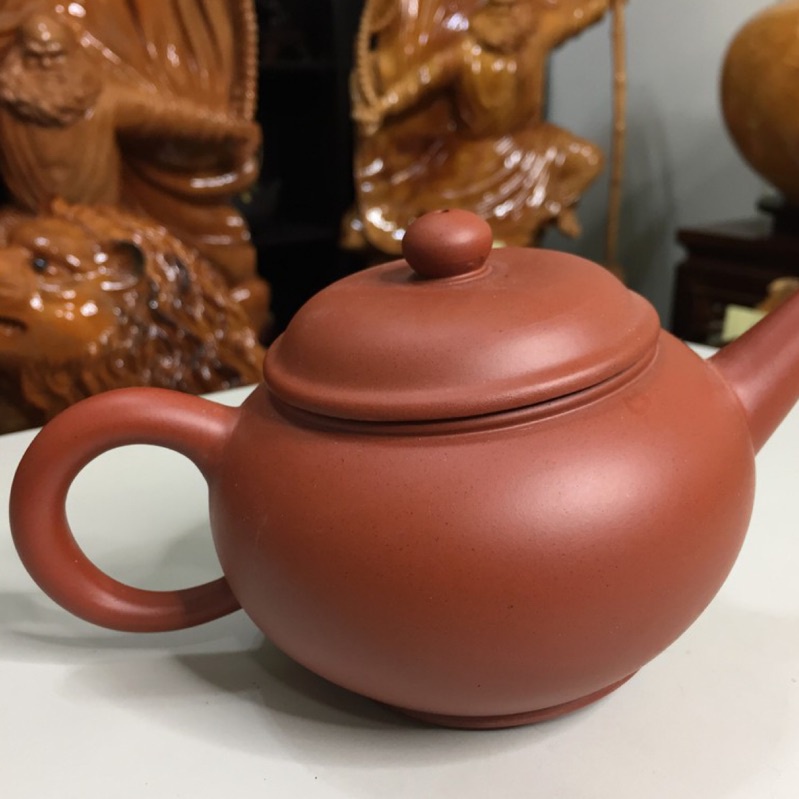 値頃 聚寶齋*紫砂精彫*水平壺】希少珍品 茶壺 茶道具 中国時代美術 施釉陶