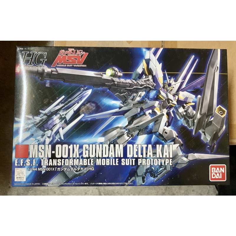 HGUC UC 1/144 MSV DELTA KA | 蝦皮購物