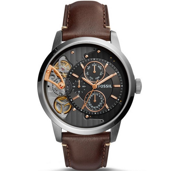 Fossil 時尚雙機芯機械錶 ME1163 【Watch World-Store 】 | 蝦皮購物