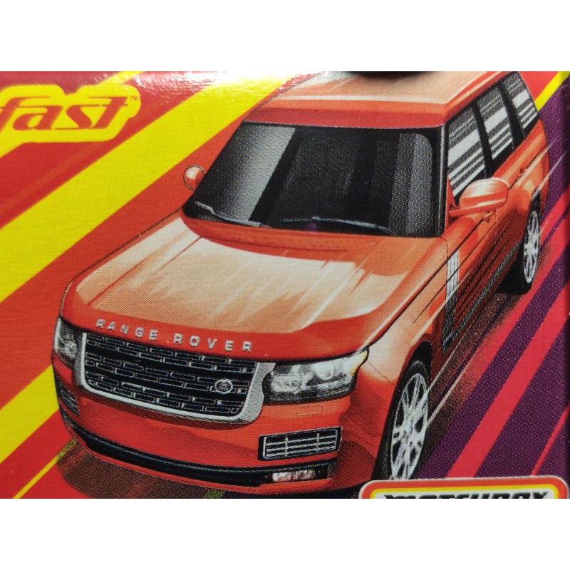 C.M.F@ MATCHBOX Superfast 膠胎 RANGE ROVER VOGUE SE 吊卡 | 蝦皮購物