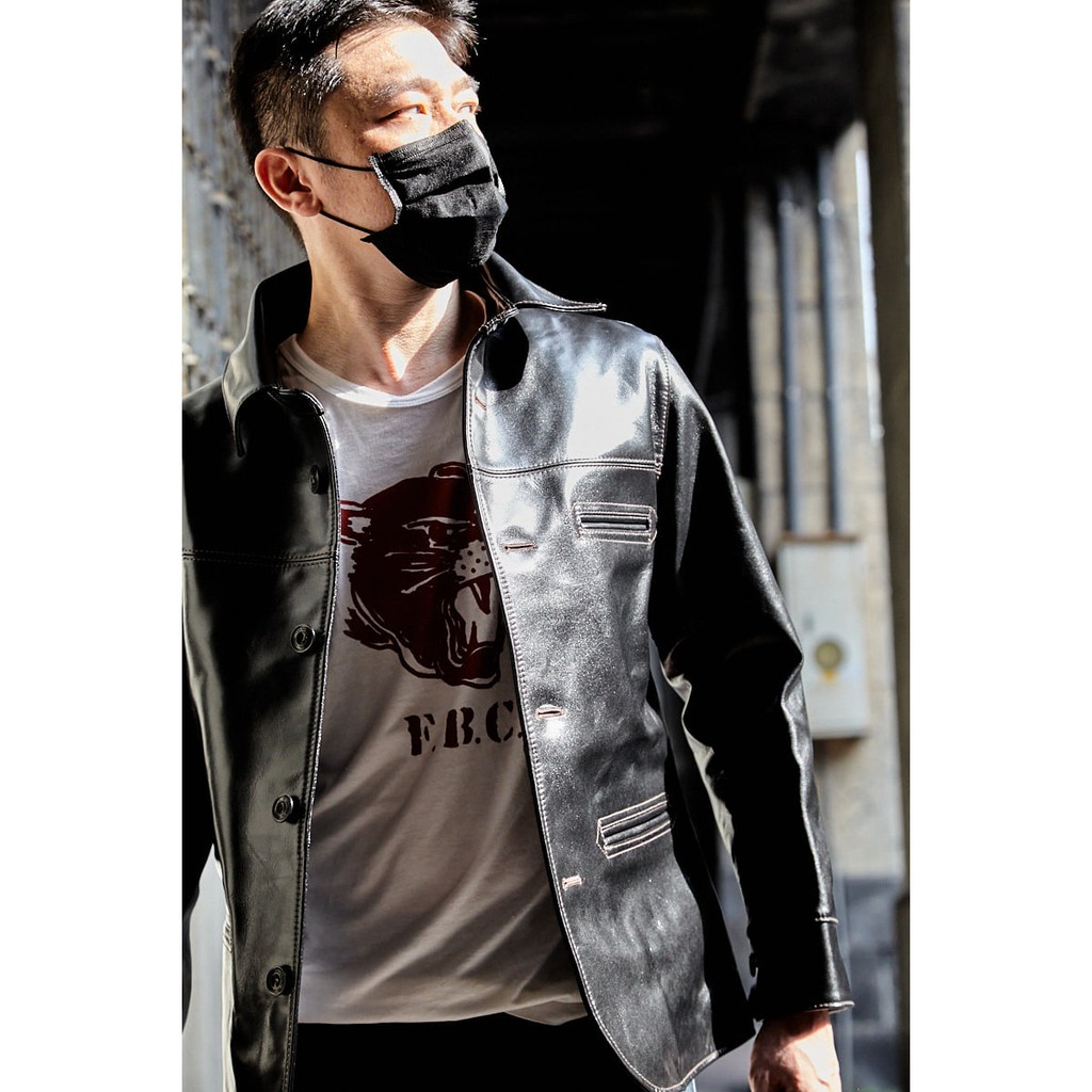 就是愛古著】日本y'2 leather CAR COAT木村經典款| 蝦皮購物