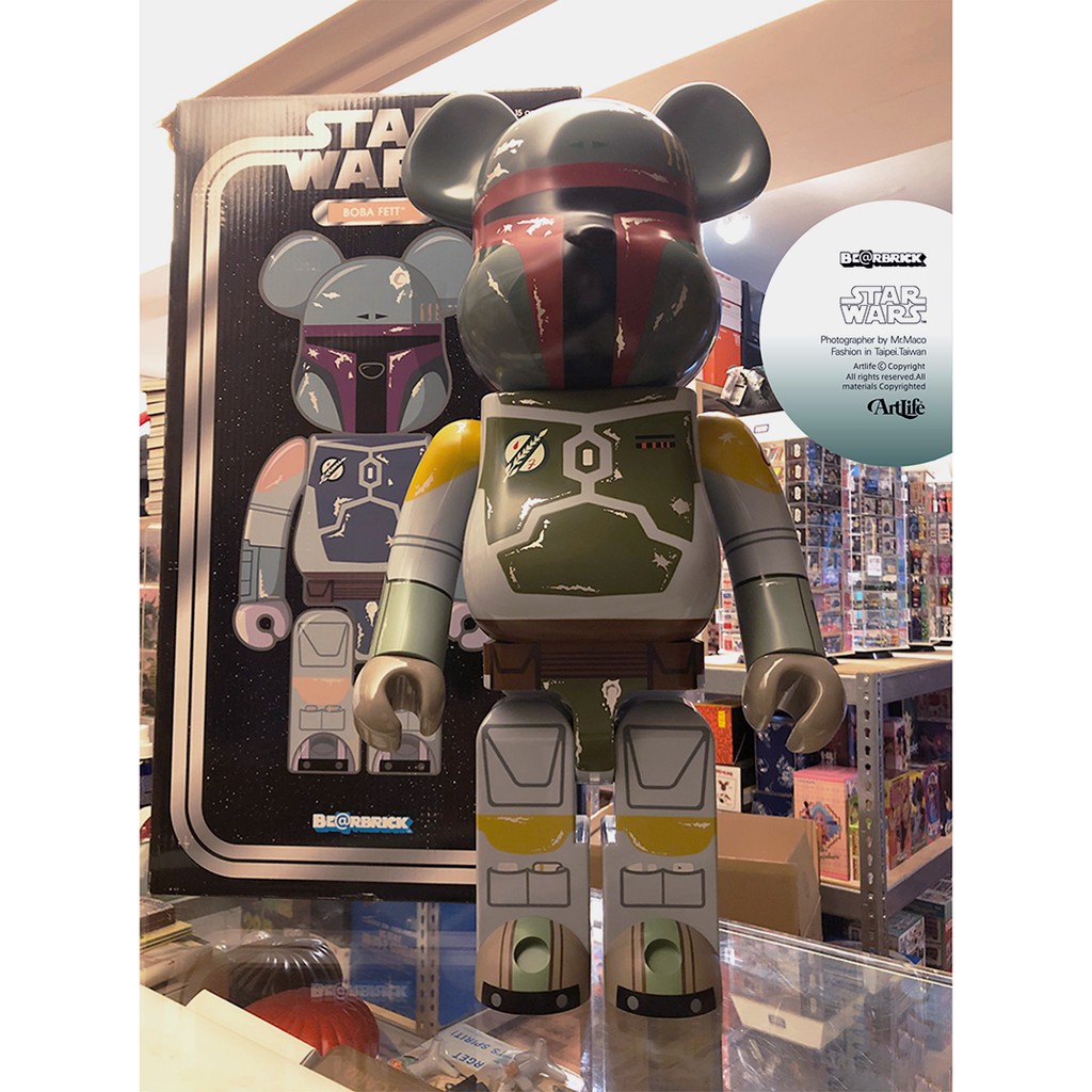 Artlife @ MEDICOM 2015 BE@RBRICK BOBA FETT 1000％ 星際大戰賞金獵人