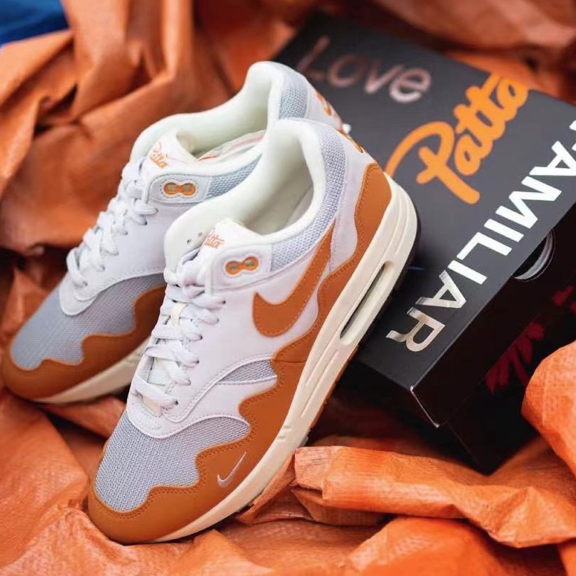 Focus Store】 Patta x Nike Air Max 1 Monarch 灰棕DH1348-001 | 蝦皮購物