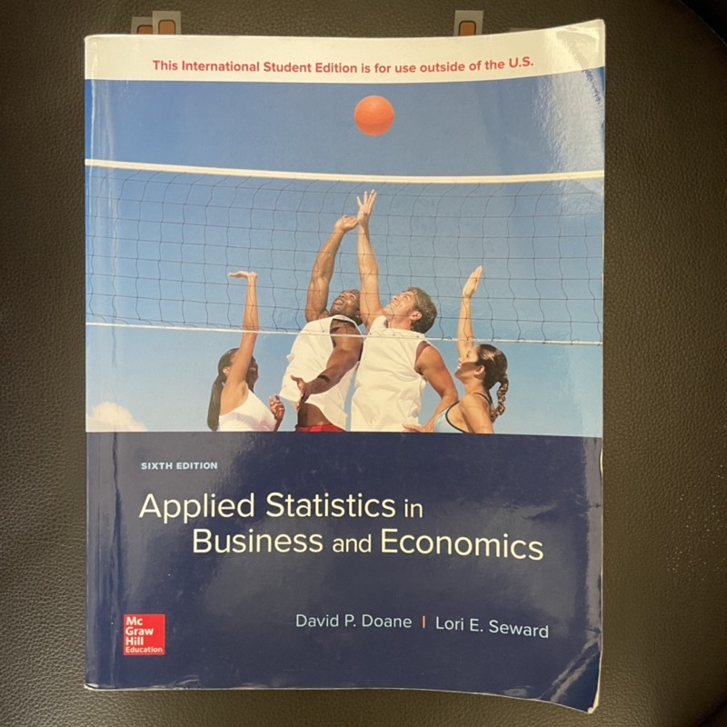 Applied Statistics In Business And Economics | 蝦皮購物