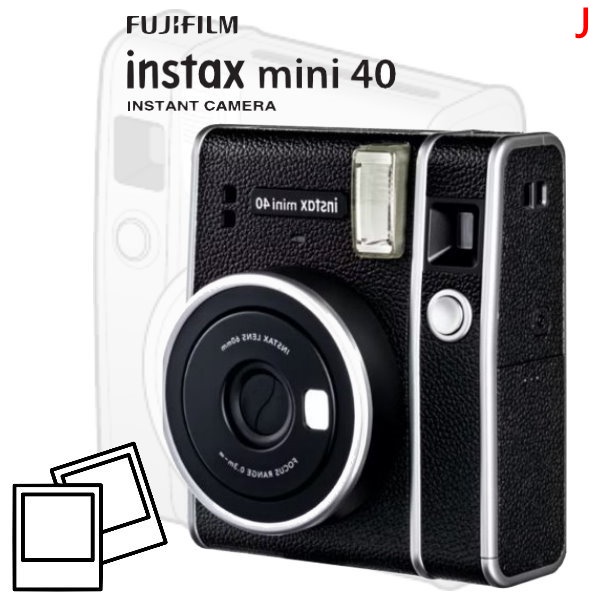 FUJIFILM instax mini 40 拍立得 復古造型仿皮材質 mini40 總代理恆昶公司貨保固一年