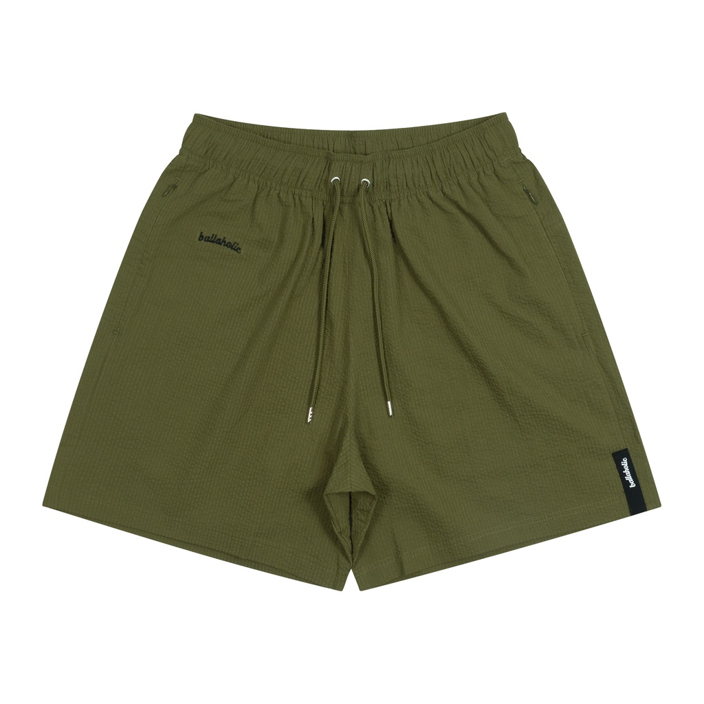 日本街球品牌』ballaholic Logo Seersucker Zip Shorts 短褲運動短褲