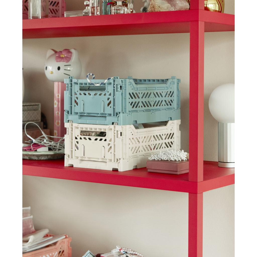 生sang HAY Stackable plastic crate 可堆疊收納盒(大） | 蝦皮購物