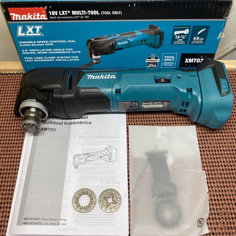 🌀含稅🌀全新美規牧田Makita XMT03台灣型號DTM51) 18V 快拆式磨切機