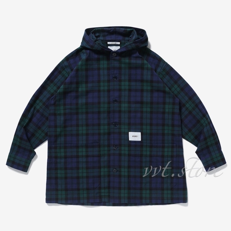 WTAPS 22SS BOUT / JACKET / COTTON. FLANNEL. TEXTILE 長袖襯衫外套