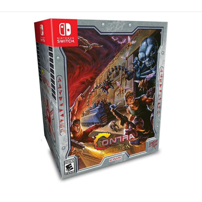 全新現貨】NS Switch遊戲Contra Anniversary 魂斗羅週年紀念合輯終極