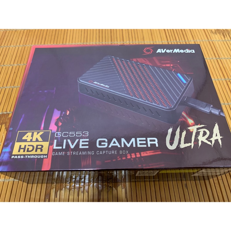 圓剛 GC553 Live Gamer ULTRA 4K 實況 擷取盒 二手 | 蝦皮購物