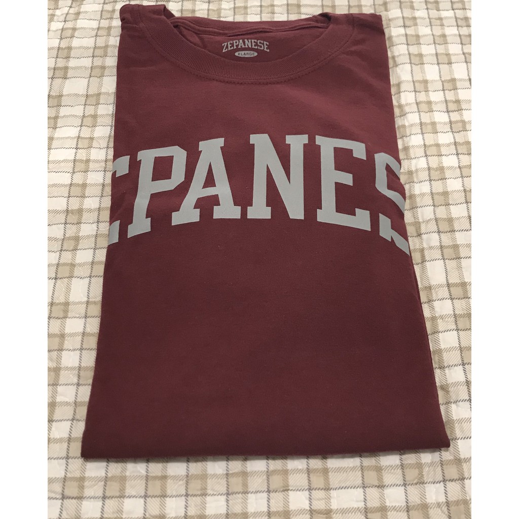 Zepanese Club / LONG SLEEVE TEE（BURGUNDY）酒紅色現貨XL | 蝦皮購物