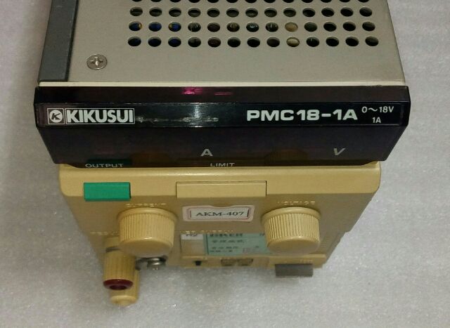 KIKUSUI 菊水 PMC18-1A 直流安定化電源 DC Power Supply 18V， 1A (0705)-