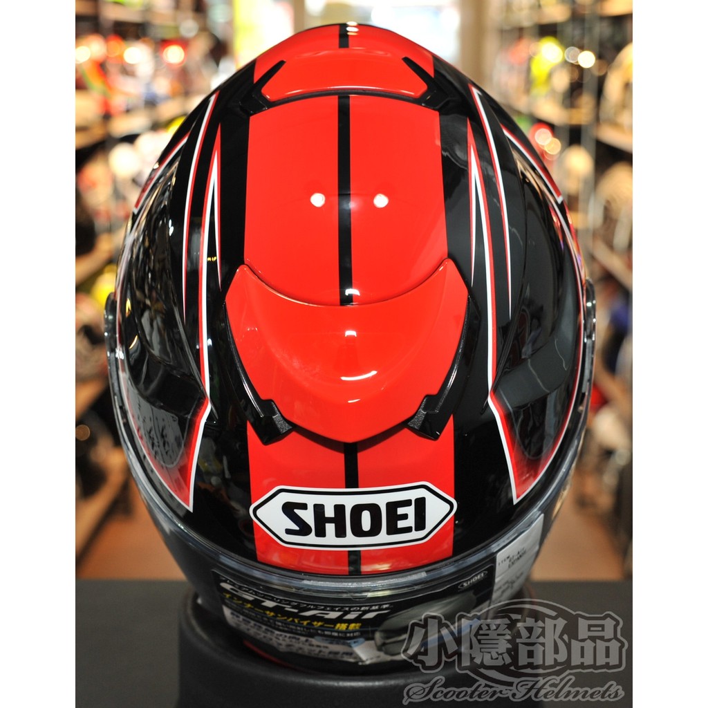 小隱部品】日本進口shoei gt-air expanse黑紅內建墨鏡| 蝦皮購物